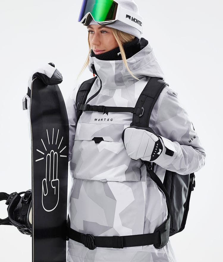 Montec Dune W 2021 Bunda na Snowboard Dámské Snow Camo, Obrázek 4 z 12