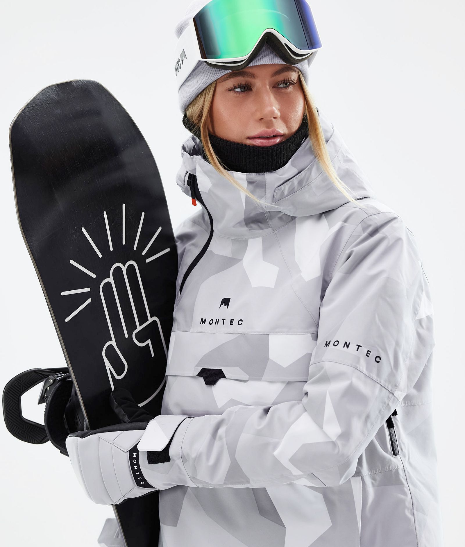 Montec Dune W 2021 Bunda na Snowboard Dámské Snow Camo, Obrázek 5 z 12