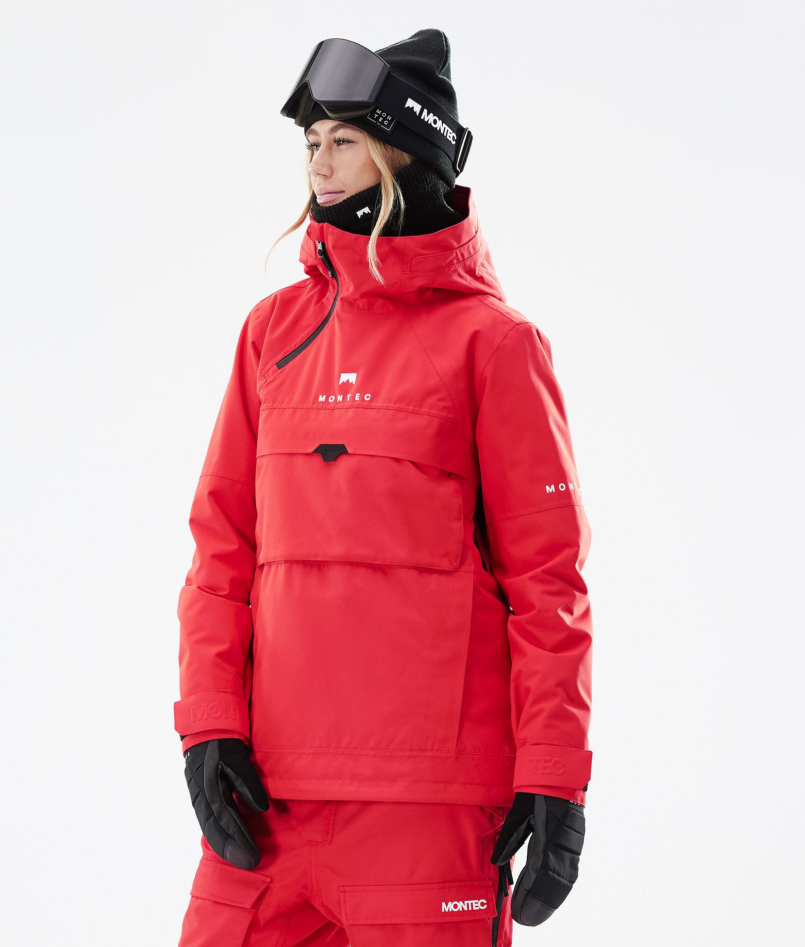 Montec Dune W 2021 Kurtka Snowboardowa Kobiety Red, Zdjęcie 1 z 11