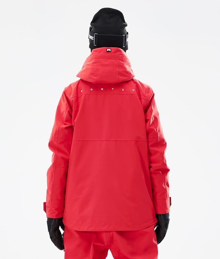 Montec Dune W 2021 Kurtka Snowboardowa Kobiety Red, Zdjęcie 9 z 11