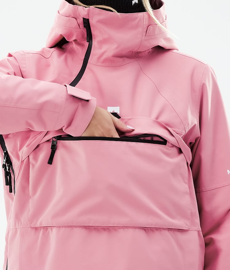 Montec Dune W 2021 Kurtka Snowboardowa Kobiety Pink, Zdjęcie 11 z 11