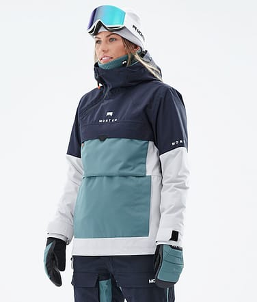 Montec Dune W 2021 Kurtka Snowboardowa Kobiety Marine/Atlantic/Light Grey