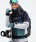 Montec Dune W 2021 Kurtka Snowboardowa Kobiety Marine/Atlantic/Light Grey, Zdjęcie 3 z 11