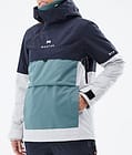 Montec Dune W 2021 Kurtka Snowboardowa Kobiety Marine/Atlantic/Light Grey, Zdjęcie 10 z 11