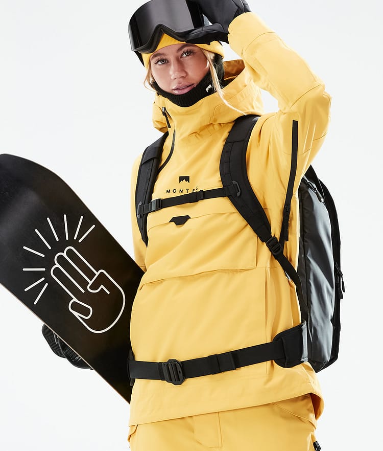 Montec Dune W 2021 Bunda na Snowboard Dámské Yellow, Obrázek 3 z 11