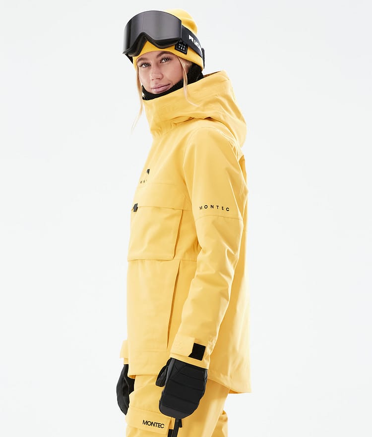 Montec Dune W 2021 Bunda na Snowboard Dámské Yellow, Obrázek 8 z 11