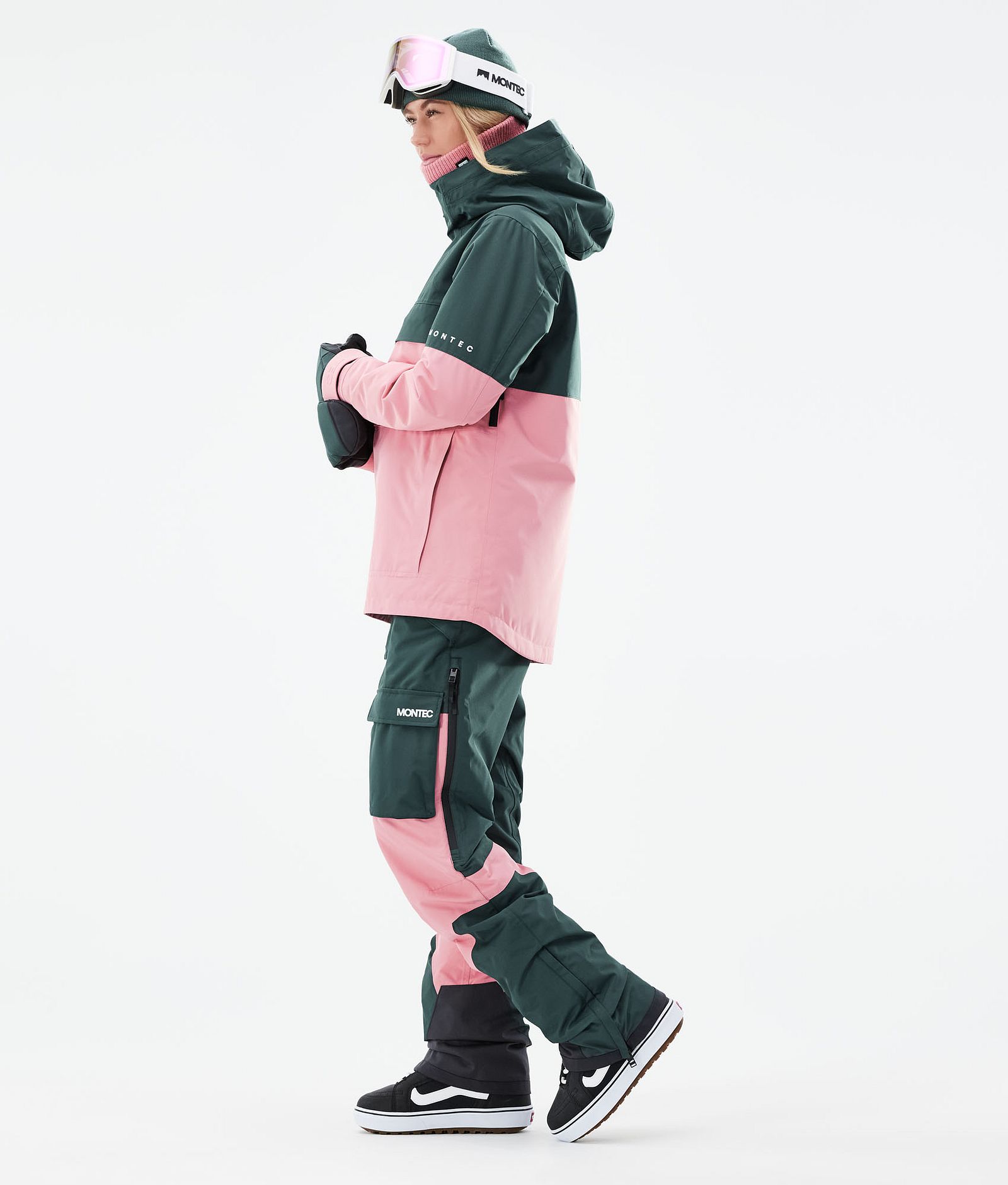 Montec Dune W 2021 Kurtka Snowboardowa Kobiety Dark Atlantic/Pink, Zdjęcie 5 z 10