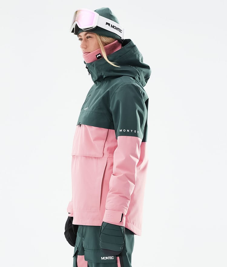 Montec Dune W 2021 Kurtka Snowboardowa Kobiety Dark Atlantic/Pink, Zdjęcie 7 z 10