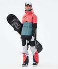 Montec Dune W 2021 Kurtka Snowboardowa Kobiety Coral/Atlantic/Black, Zdjęcie 3 z 9