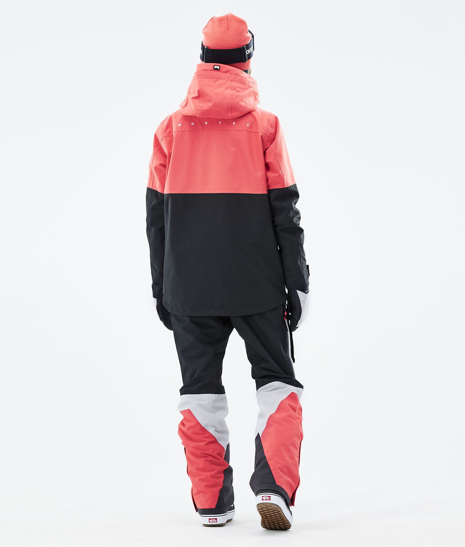 Montec Dune W 2021 Kurtka Snowboardowa Kobiety Coral/Atlantic/Black, Zdjęcie 5 z 9