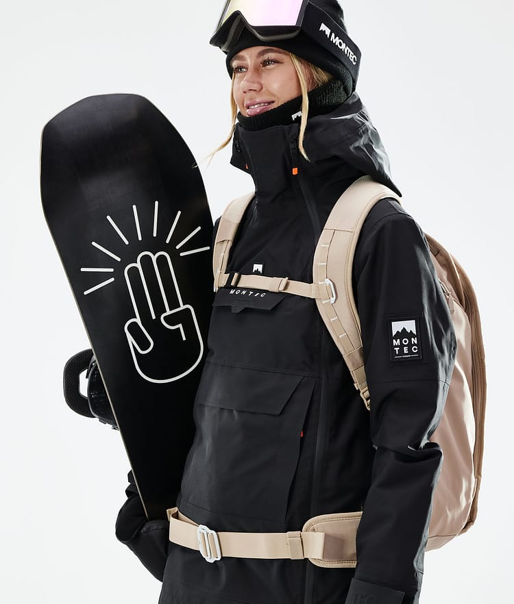 Montec Doom W 2021 Kurtka Snowboardowa Kobiety Black, Zdjęcie 3 z 13