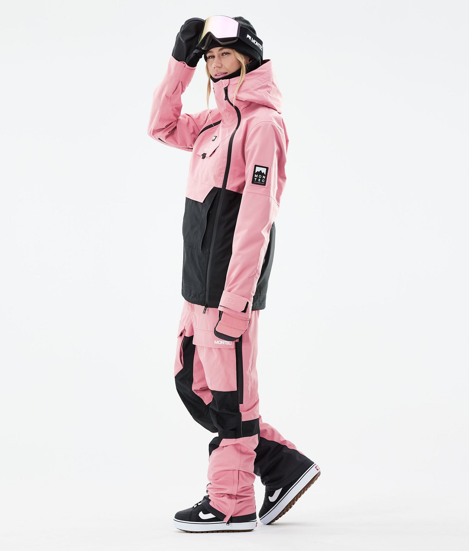 Montec Doom W 2021 Kurtka Snowboardowa Kobiety Pink/Black, Zdjęcie 6 z 13