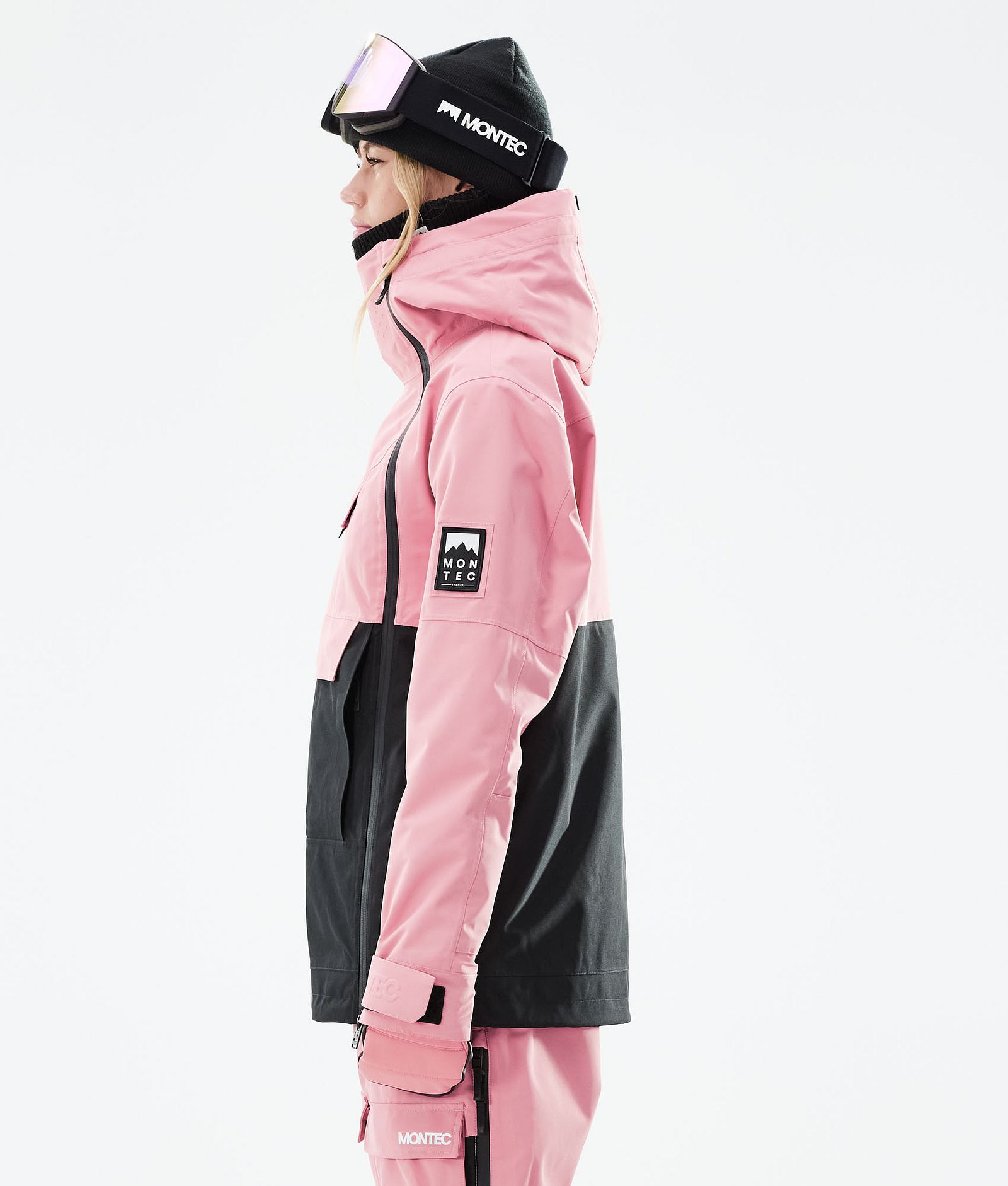 Montec Doom W 2021 Kurtka Snowboardowa Kobiety Pink/Black, Zdjęcie 8 z 13