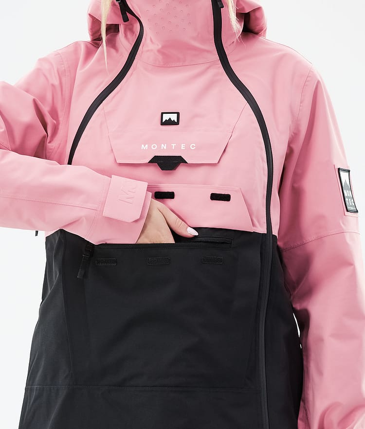 Montec Doom W 2021 Kurtka Snowboardowa Kobiety Pink/Black, Zdjęcie 11 z 13