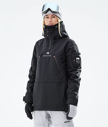 Montec Anzu W Kurtka Snowboardowa Kobiety Black