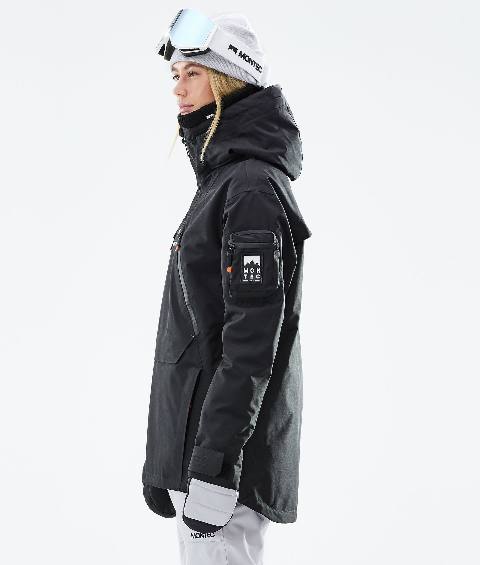 Montec Anzu W Kurtka Snowboardowa Kobiety Black, Zdjęcie 8 z 12