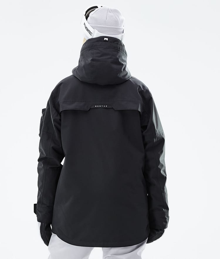 Montec Anzu W Kurtka Snowboardowa Kobiety Black, Zdjęcie 9 z 12