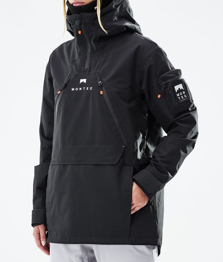 Montec Anzu W Kurtka Snowboardowa Kobiety Black, Zdjęcie 10 z 12