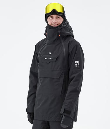 Montec Doom 2021 Kurtka Snowboardowa Mężczyźni Black