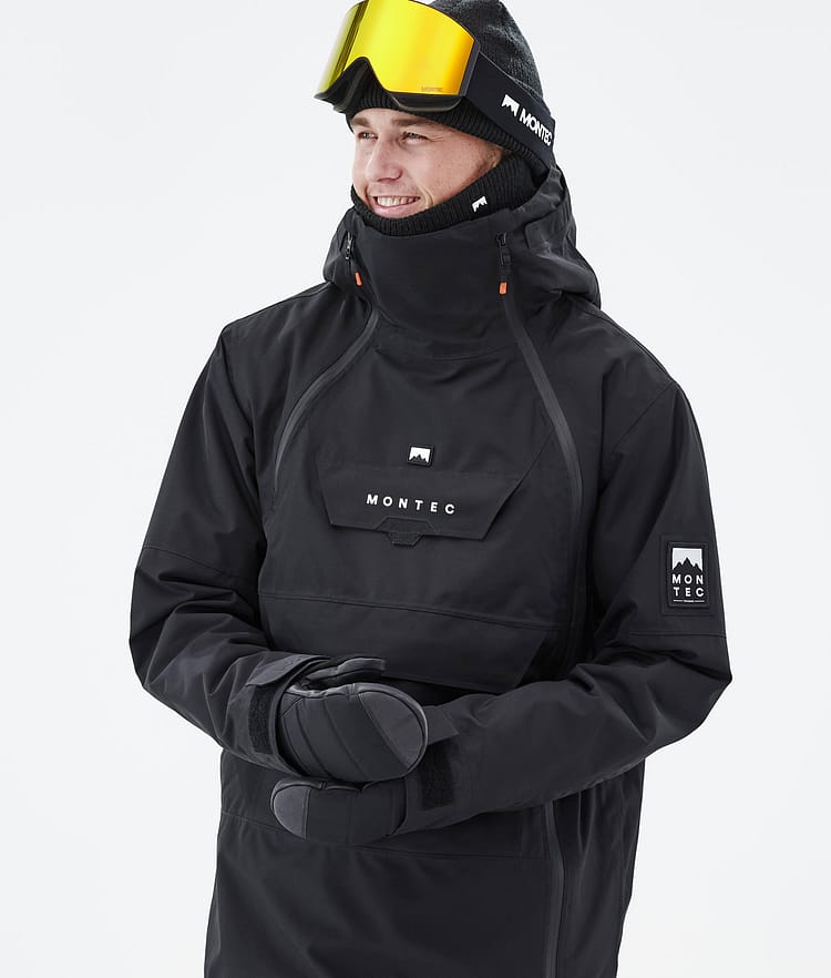 Montec Doom 2021 Kurtka Snowboardowa Mężczyźni Black, Zdjęcie 2 z 11