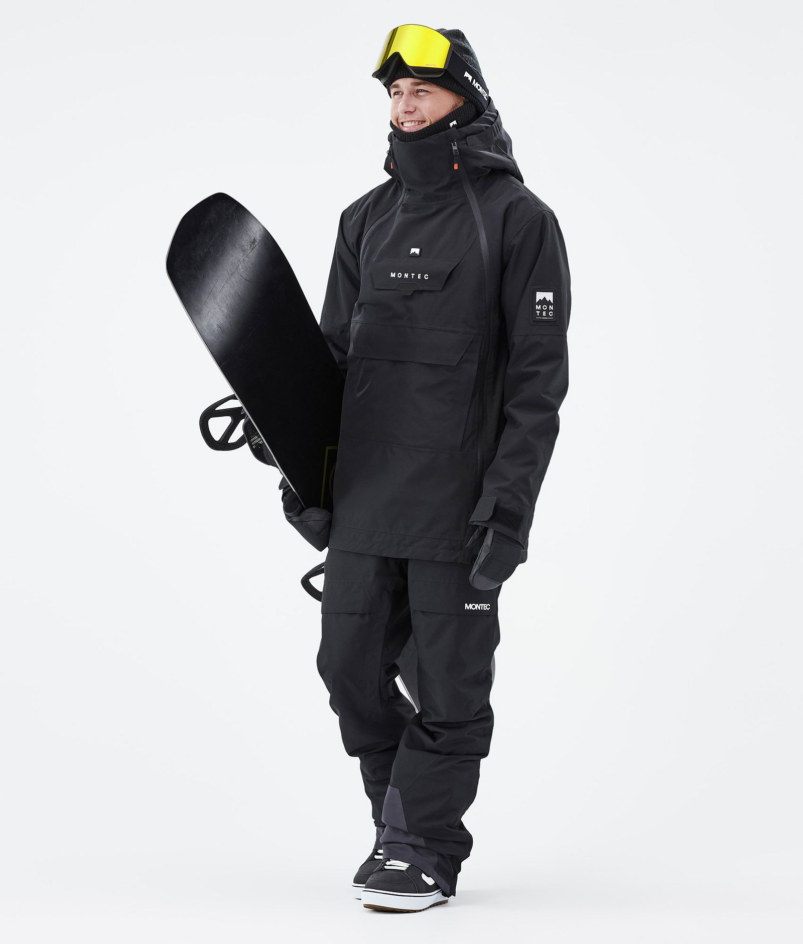 Montec Doom 2021 Kurtka Snowboardowa Mężczyźni Black, Zdjęcie 3 z 11