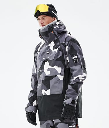 Montec Doom 2021 Lyžařská Bunda Pánské Arctic Camo/Black