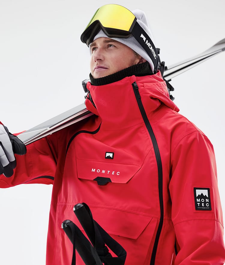 Montec Doom 21 Lyžařská Bunda Pánské Red, Obrázek 4 z 13