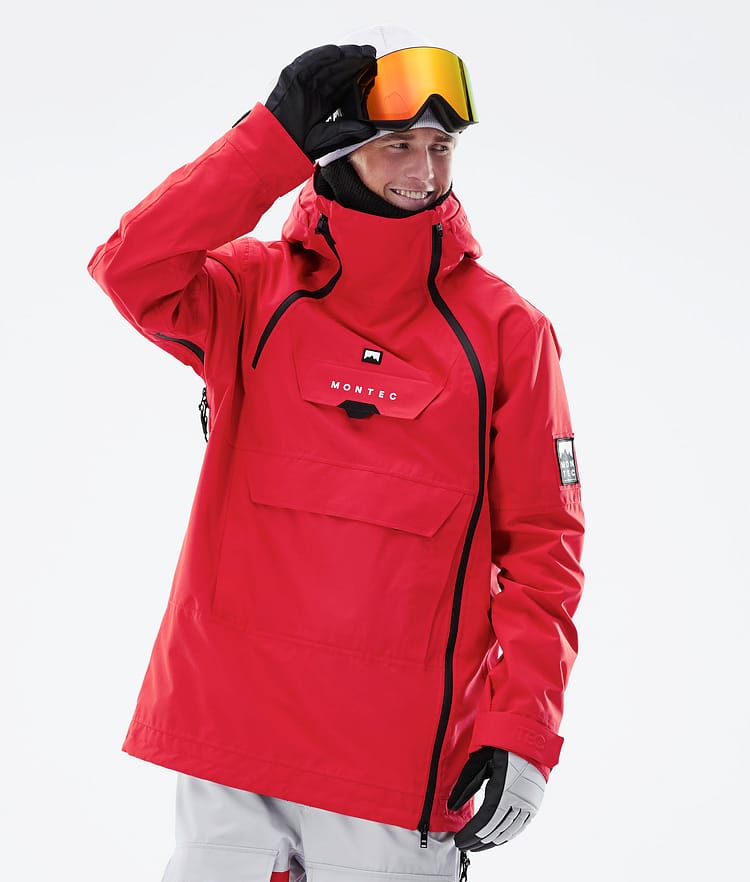 Montec Doom 2021 Kurtka Snowboardowa Mężczyźni Red, Zdjęcie 4 z 13