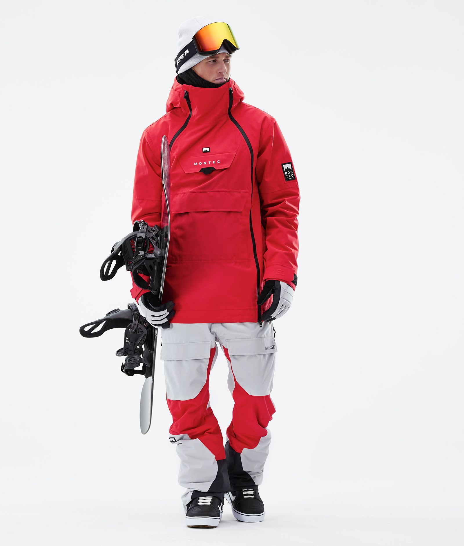 Montec Doom 2021 Kurtka Snowboardowa Mężczyźni Red, Zdjęcie 5 z 13