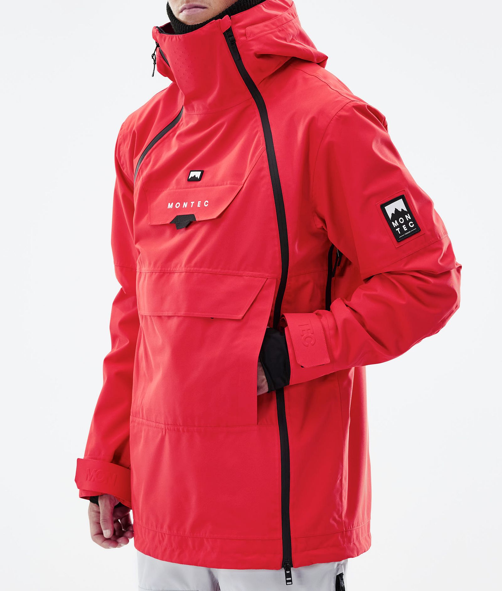 Montec Doom 2021 Kurtka Snowboardowa Mężczyźni Red, Zdjęcie 10 z 13