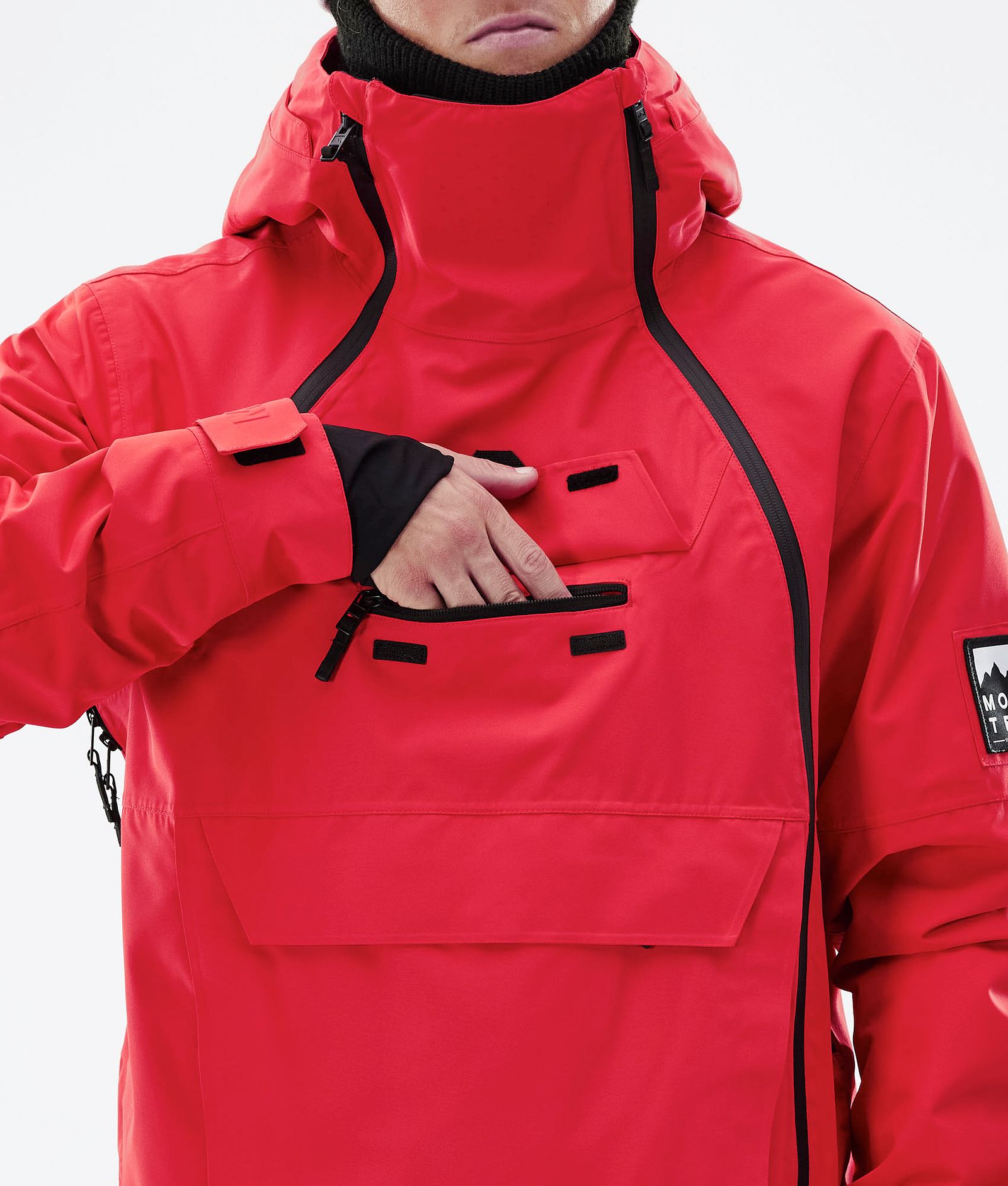 Montec Doom 2021 Kurtka Snowboardowa Mężczyźni Red, Zdjęcie 11 z 13