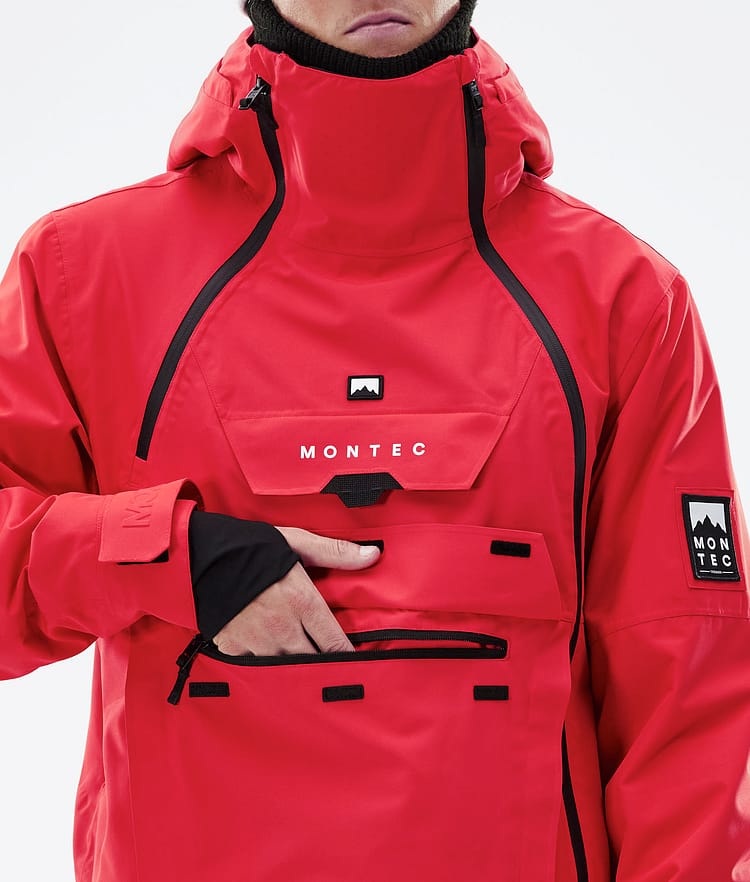 Montec Doom 21 Lyžařská Bunda Pánské Red, Obrázek 12 z 13
