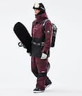 Montec Doom 2021 Kurtka Snowboardowa Mężczyźni Burgundy/Black, Zdjęcie 5 z 13