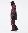 Montec Doom 2021 Kurtka Snowboardowa Mężczyźni Burgundy/Black, Zdjęcie 6 z 13