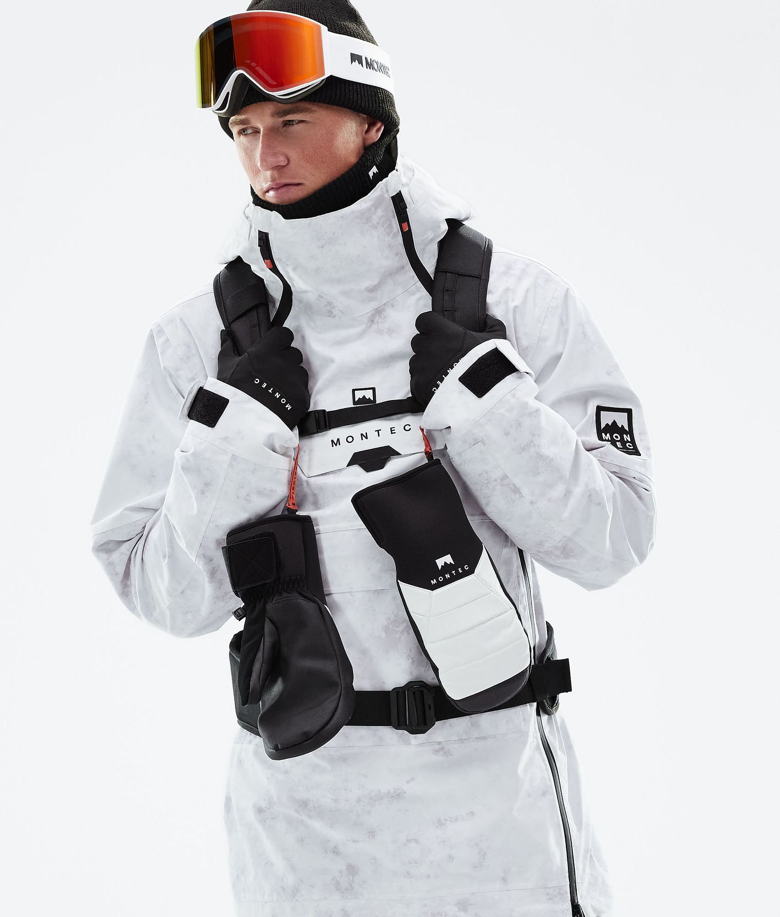 Montec Doom 2021 Kurtka Snowboardowa Mężczyźni White Tiedye, Zdjęcie 2 z 11