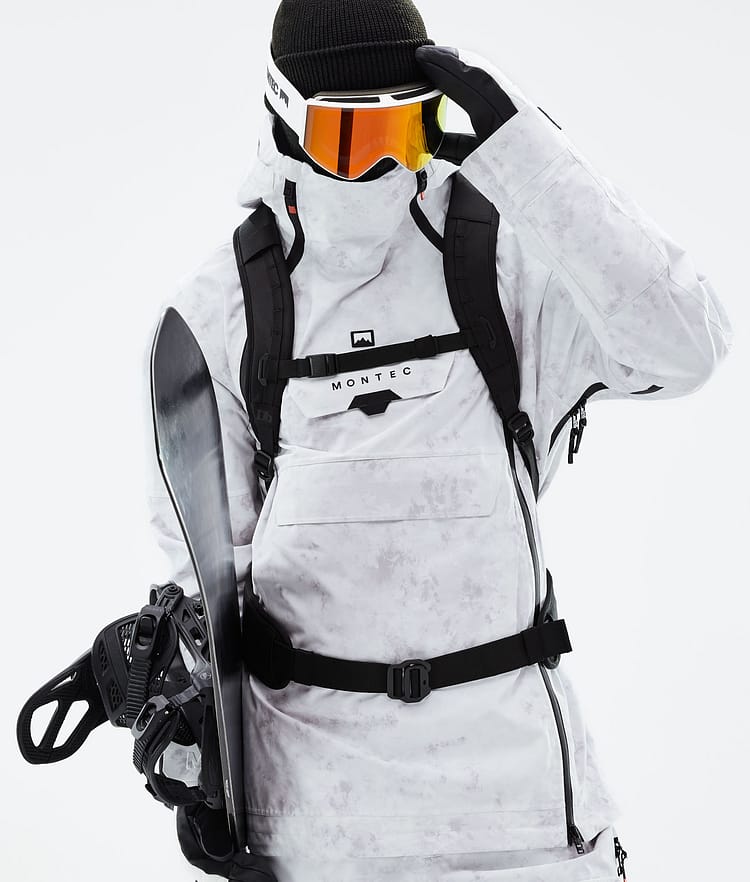 Montec Doom 2021 Kurtka Snowboardowa Mężczyźni White Tiedye, Zdjęcie 3 z 11