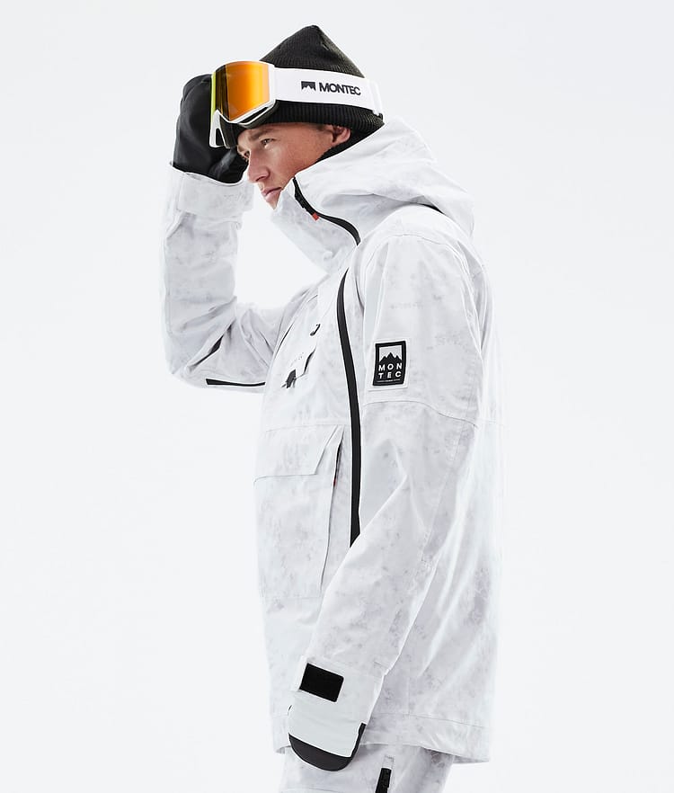 Montec Doom 2021 Kurtka Snowboardowa Mężczyźni White Tiedye, Zdjęcie 7 z 11