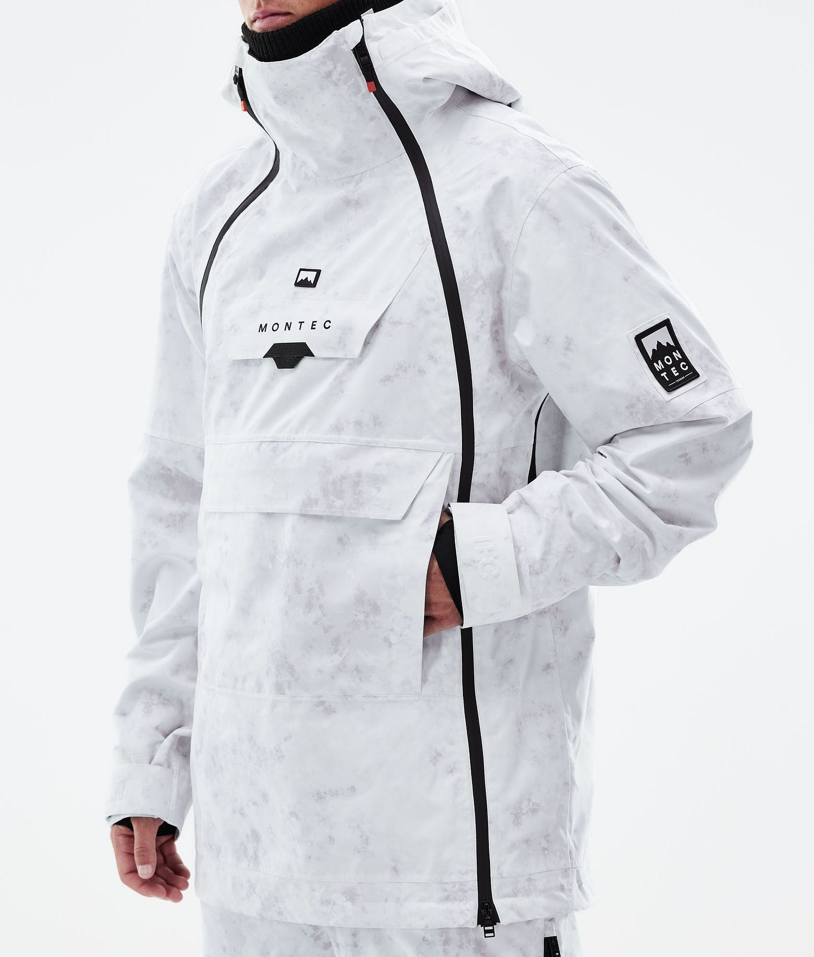 Montec Doom 2021 Kurtka Snowboardowa Mężczyźni White Tiedye, Zdjęcie 10 z 11