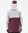 Montec Doom 2021 Kurtka Snowboardowa Mężczyźni Light Grey/Black/Burgundy, Zdjęcie 8 z 11