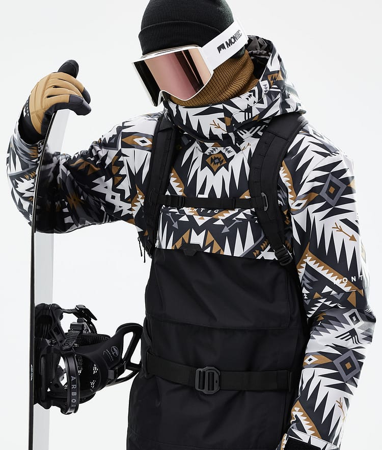 Montec Dune 2021 Bunda na Snowboard Pánské Komber Gold/Black, Obrázek 3 z 10