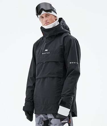 Montec Dune 2021 Bunda na Snowboard Pánské Black