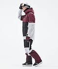 Montec Dune 2021 Bunda na Snowboard Pánské Burgundy/Black/Light Grey, Obrázek 5 z 10