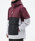 Montec Dune 2021 Lyžařská Bunda Pánské Burgundy/Black/Light Grey, Obrázek 9 z 10