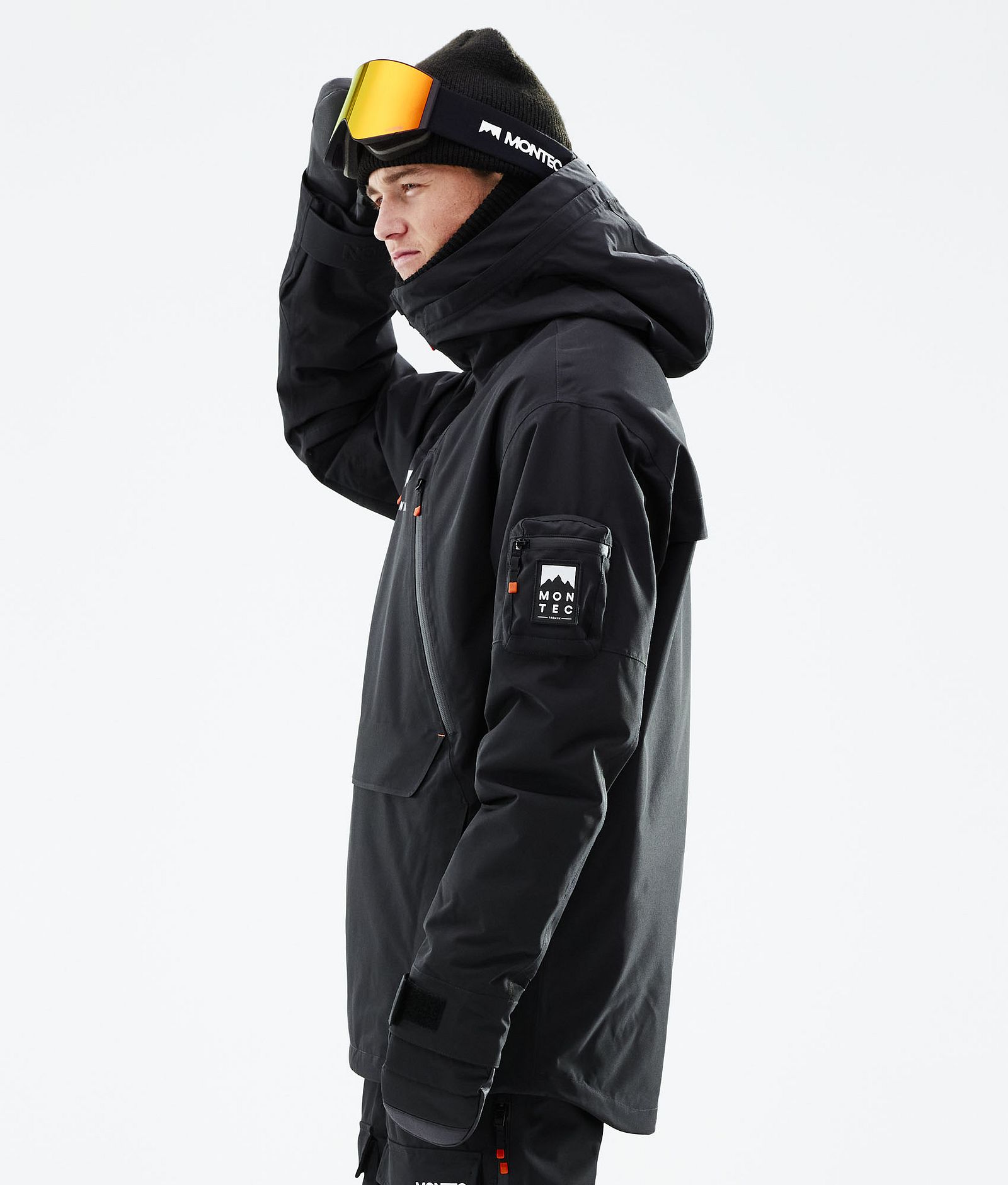 Montec Anzu Kurtka Snowboardowa Mężczyźni Black, Zdjęcie 7 z 11