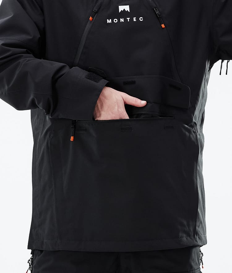 Montec Anzu Kurtka Snowboardowa Mężczyźni Black, Zdjęcie 11 z 11