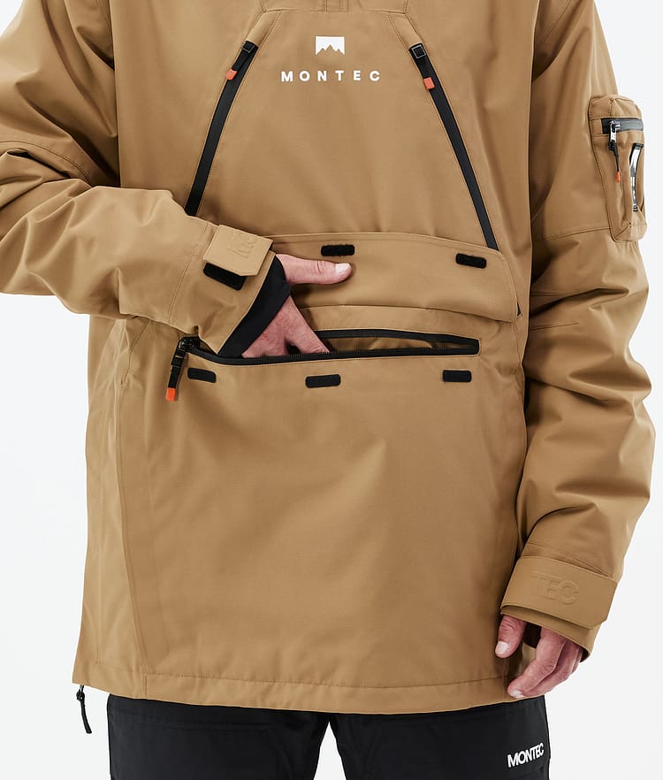 Montec Anzu Kurtka Snowboardowa Mężczyźni Gold, Zdjęcie 10 z 11