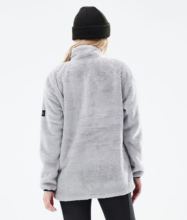 Dope Pile W 2021 Sweter Polarowy Kobiety Light Grey, Zdjęcie 3 z 8