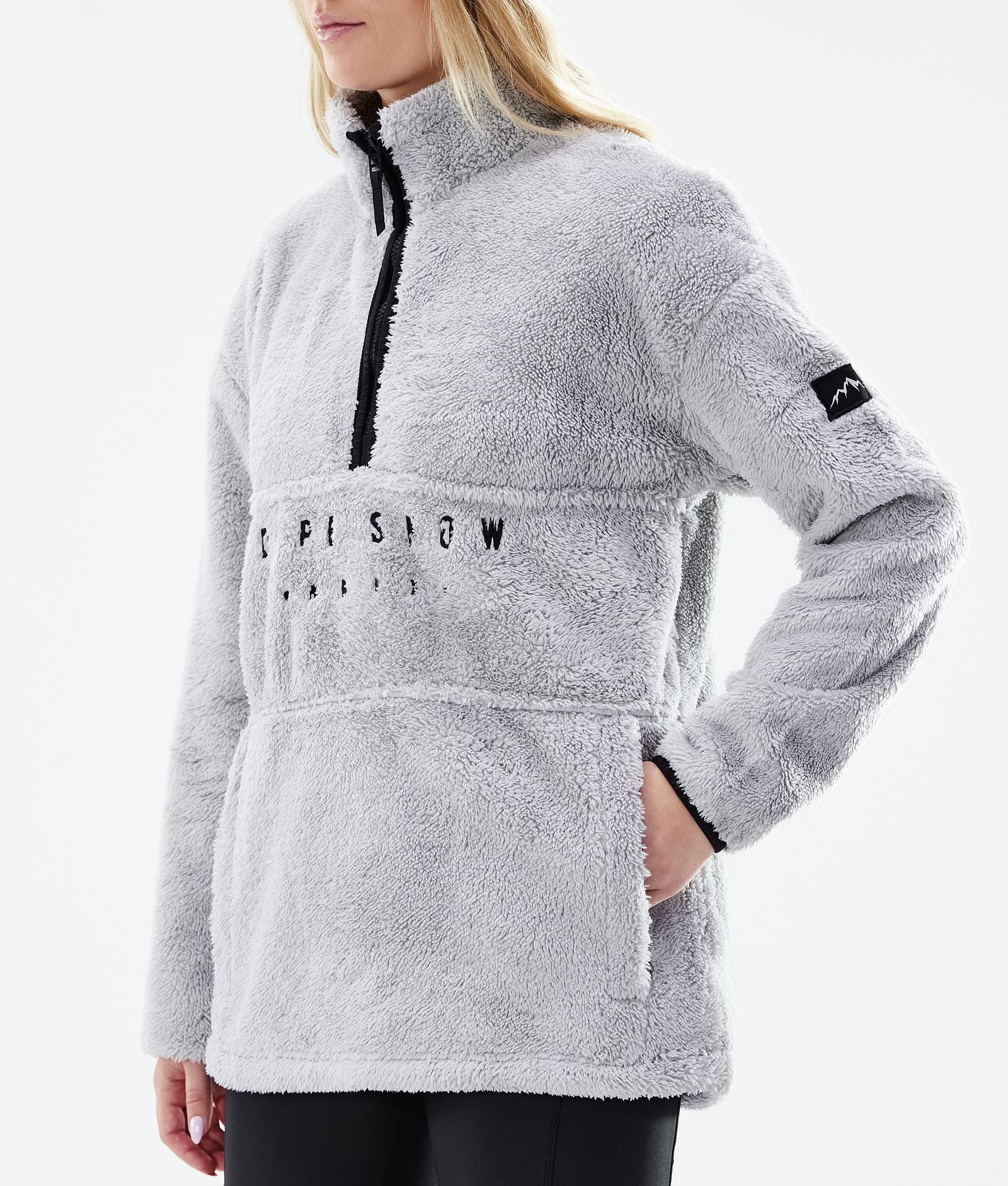 Dope Pile W 2021 Sweter Polarowy Kobiety Light Grey, Zdjęcie 8 z 8