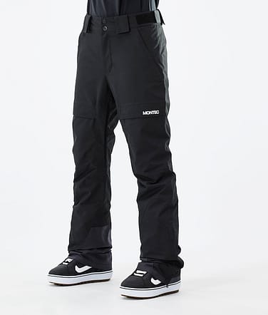 Montec Dune W Spodnie Snowboardowe Kobiety Black