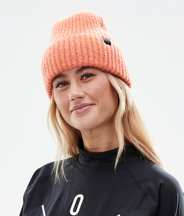 Dope Chunky Beanie čepice Peach, Obrázek 3 z 3